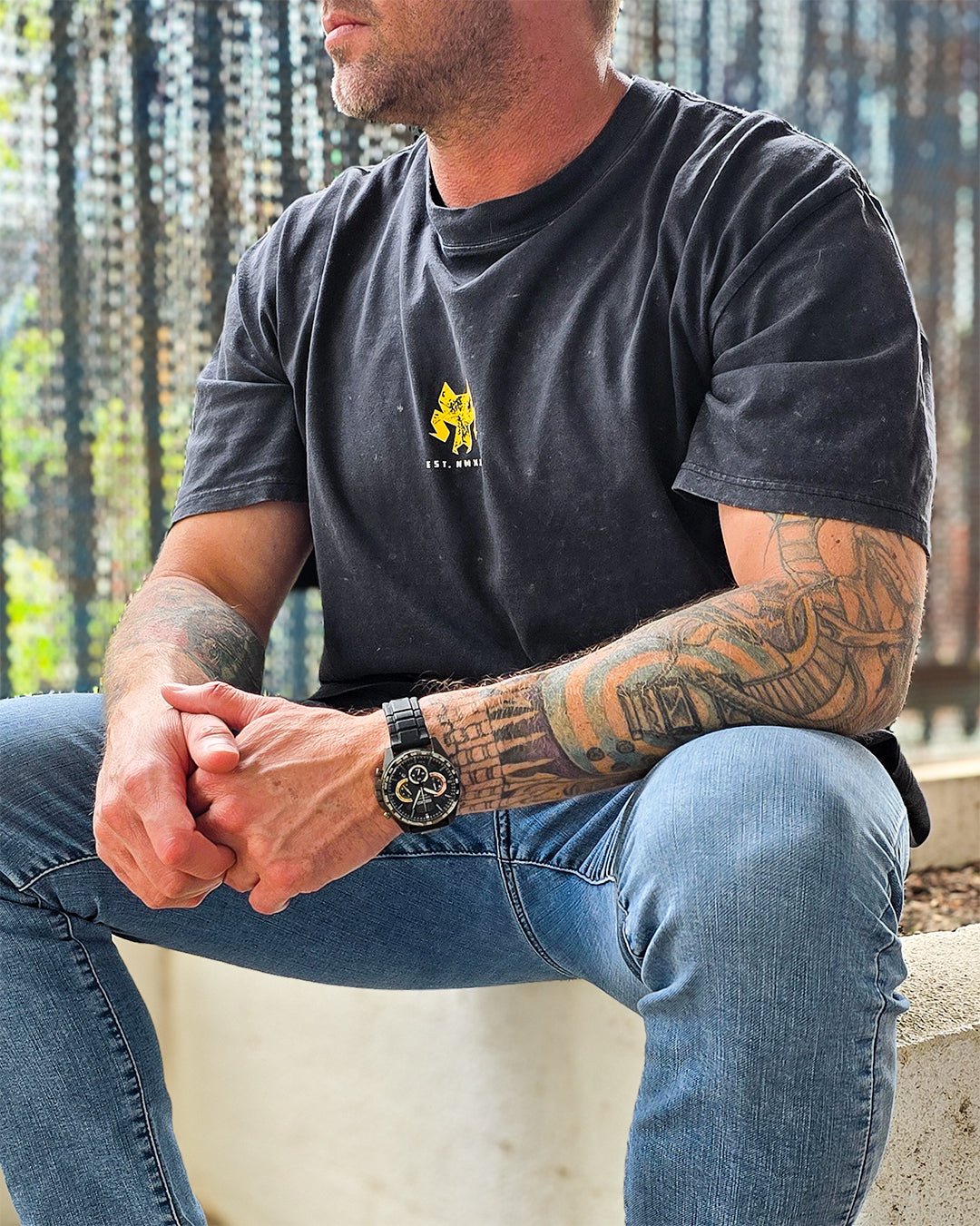 Defender | Oversized Unisex Tee - Omenz Clothing Co.