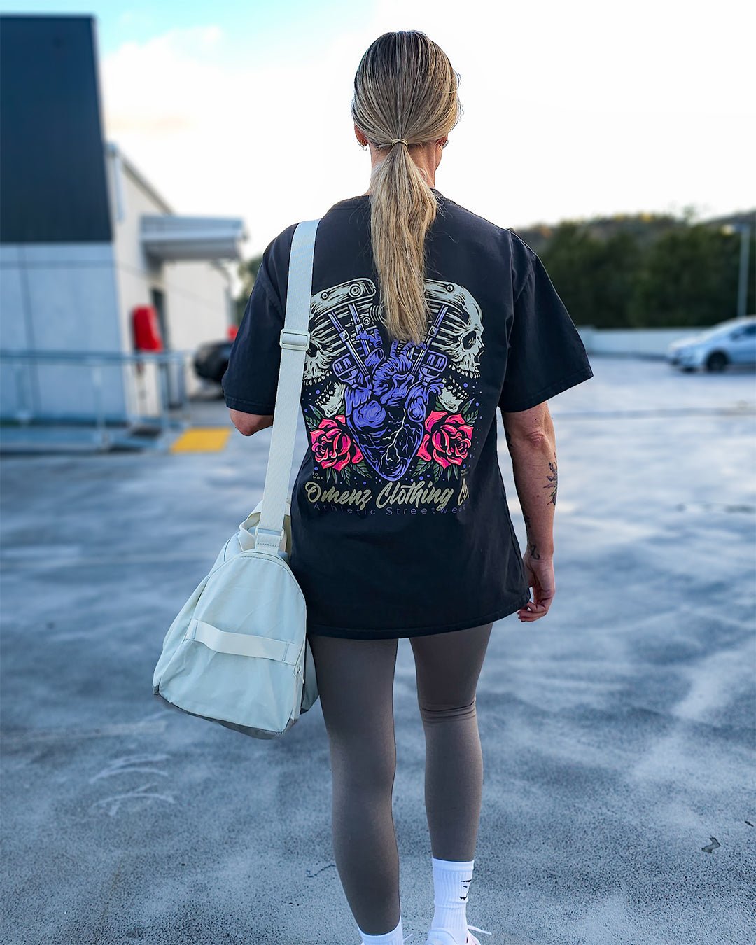 Full Throttle | Oversized Unisex Tee - Omenz Clothing Co.