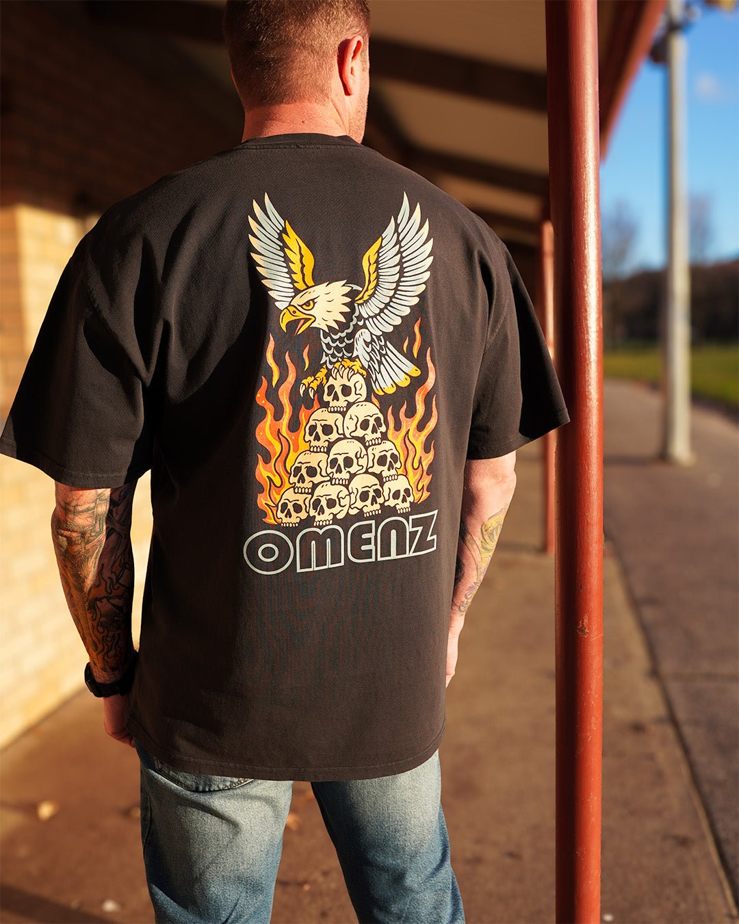 Savage | Oversized Unisex Tee - Omenz Clothing Co.
