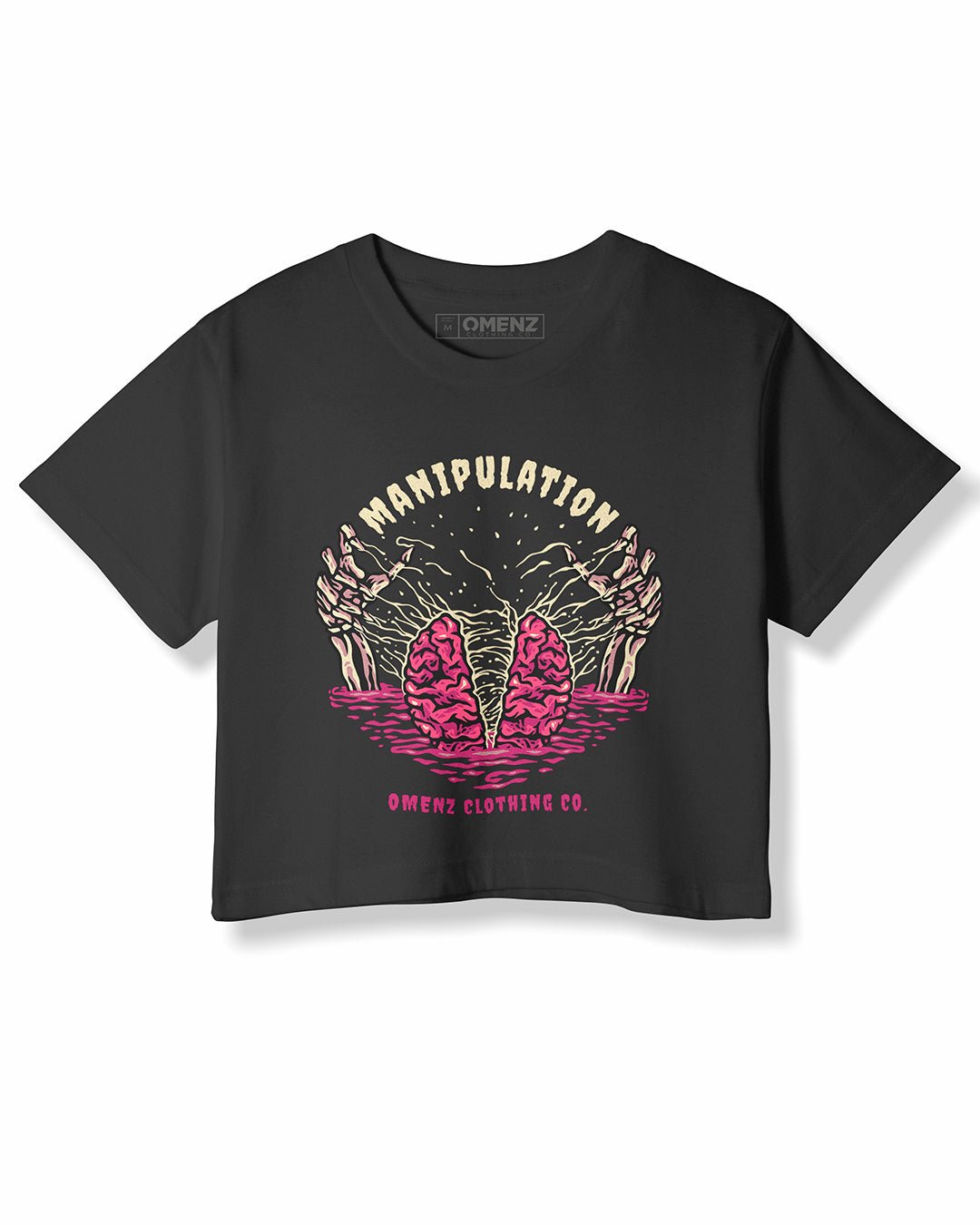 Manipulation | Women's Crop - Omenz Clothing Co.