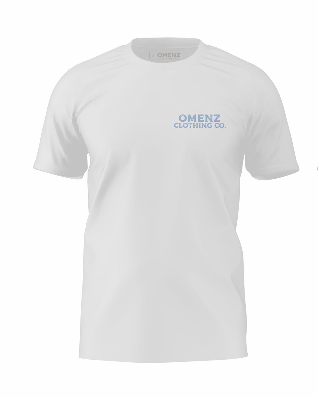 Power Tee | Athletic Unisex Tee White - Omenz Clothing Co.