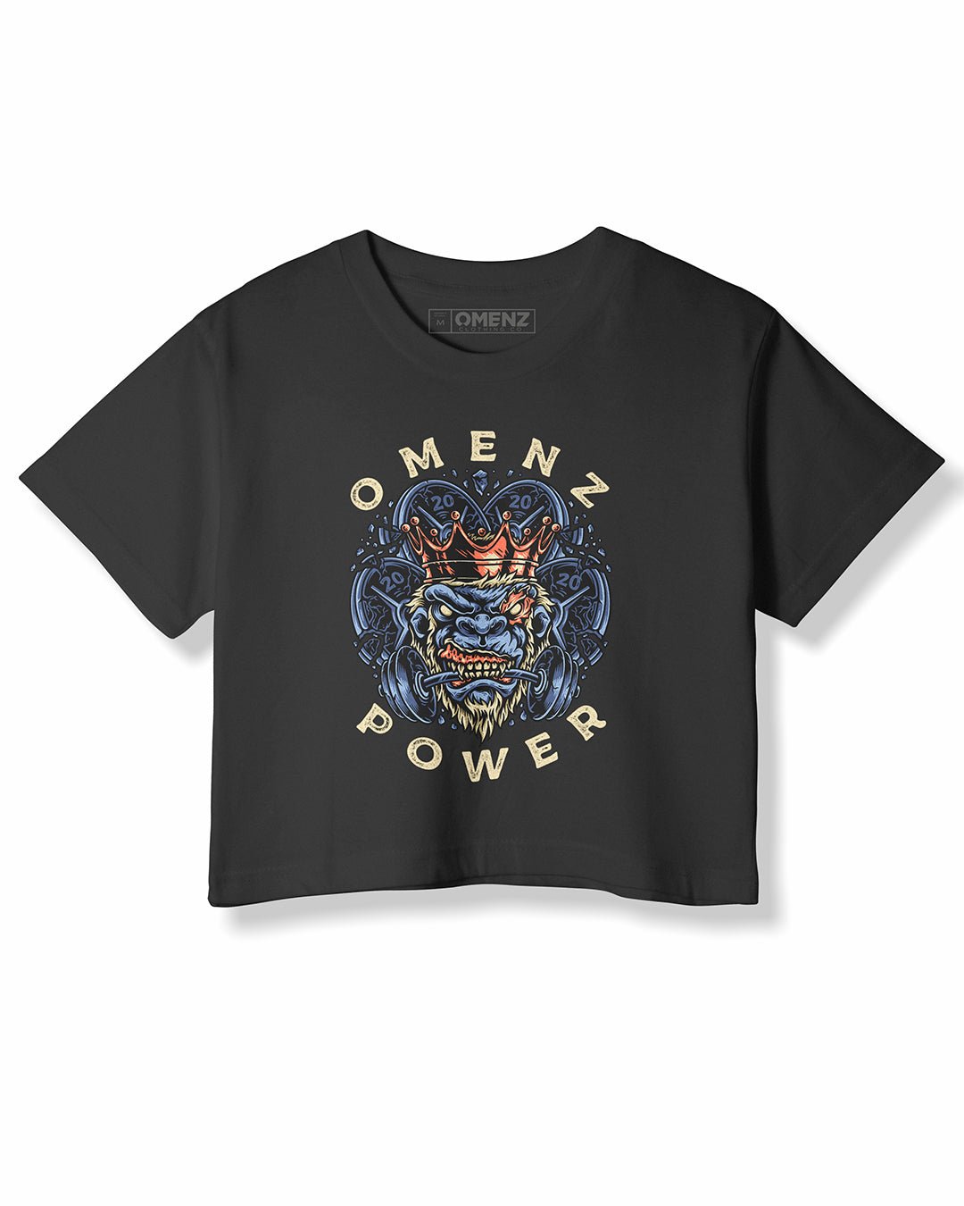 Power | Women's Crop - Omenz Clothing Co.