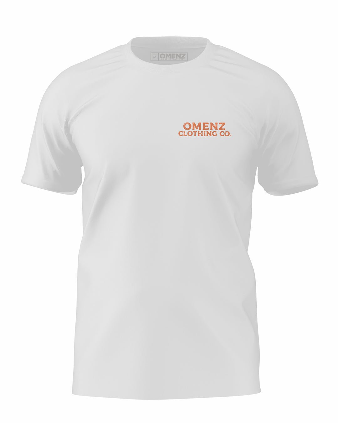 Train Harder | Athletic Unisex Tee White - Omenz Clothing Co.