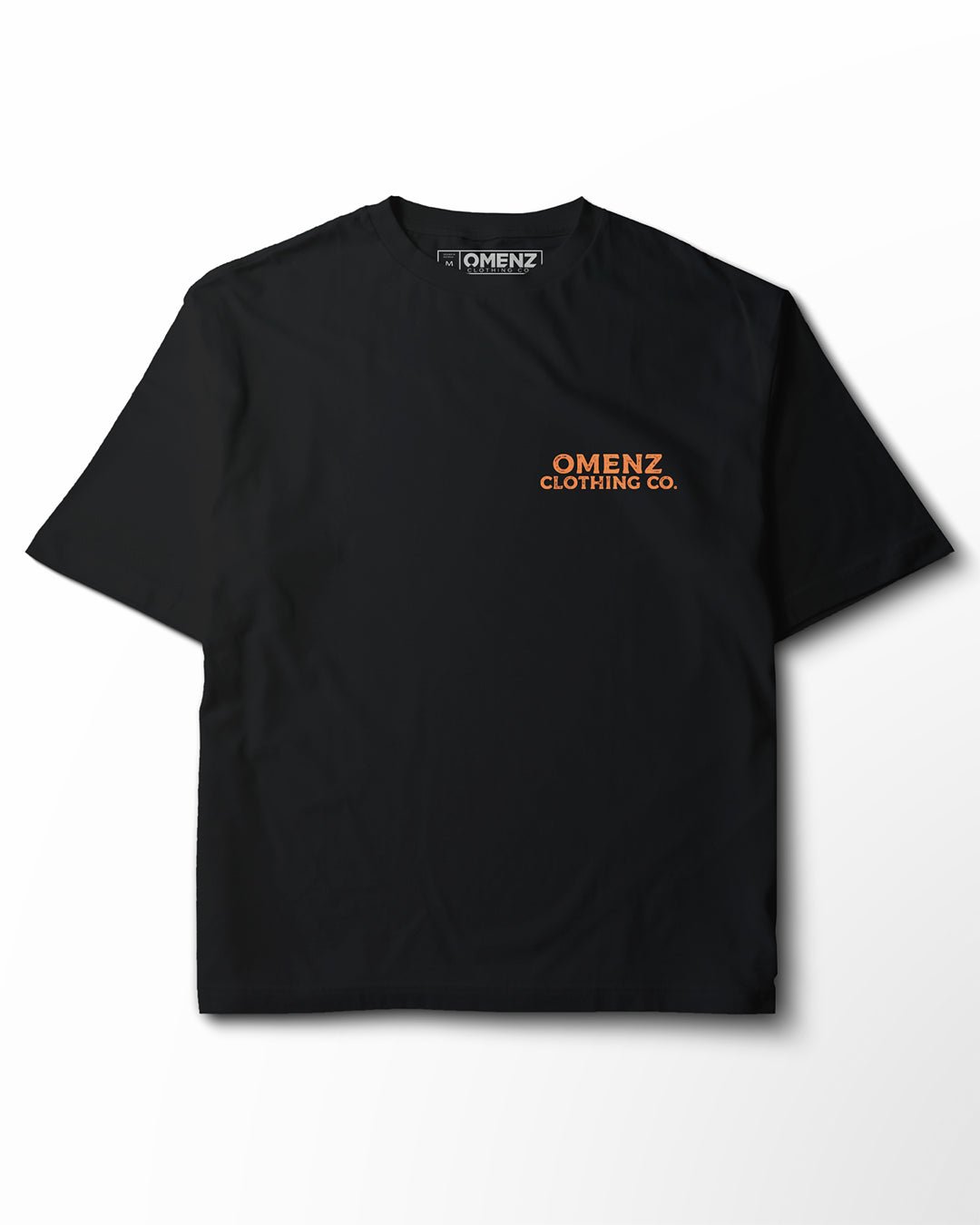 Train Harder | Women's Relaxed Tee Black/Storm - Omenz Clothing Co.