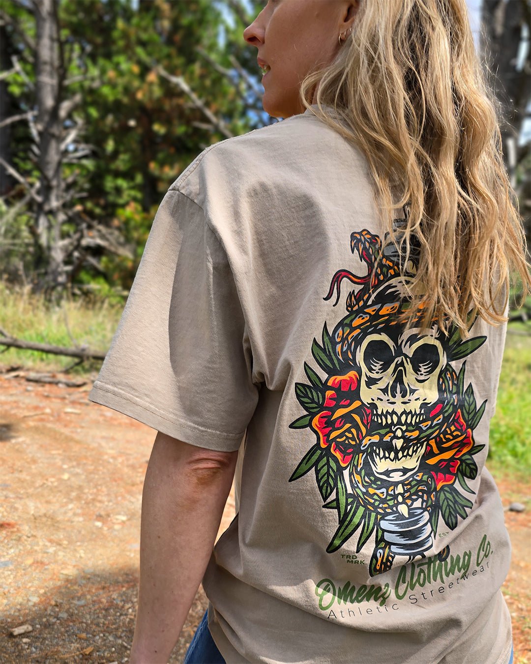 Strike Hard | Oversized Unisex Tee - Omenz Clothing Co.