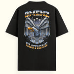 Omenz Liberty oversized unisex t-shirt back print