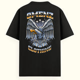 Omenz Liberty oversized unisex t-shirt back print