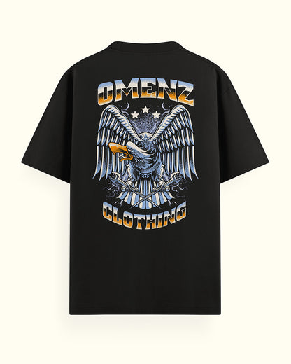 Omenz Liberty oversized unisex t-shirt back print