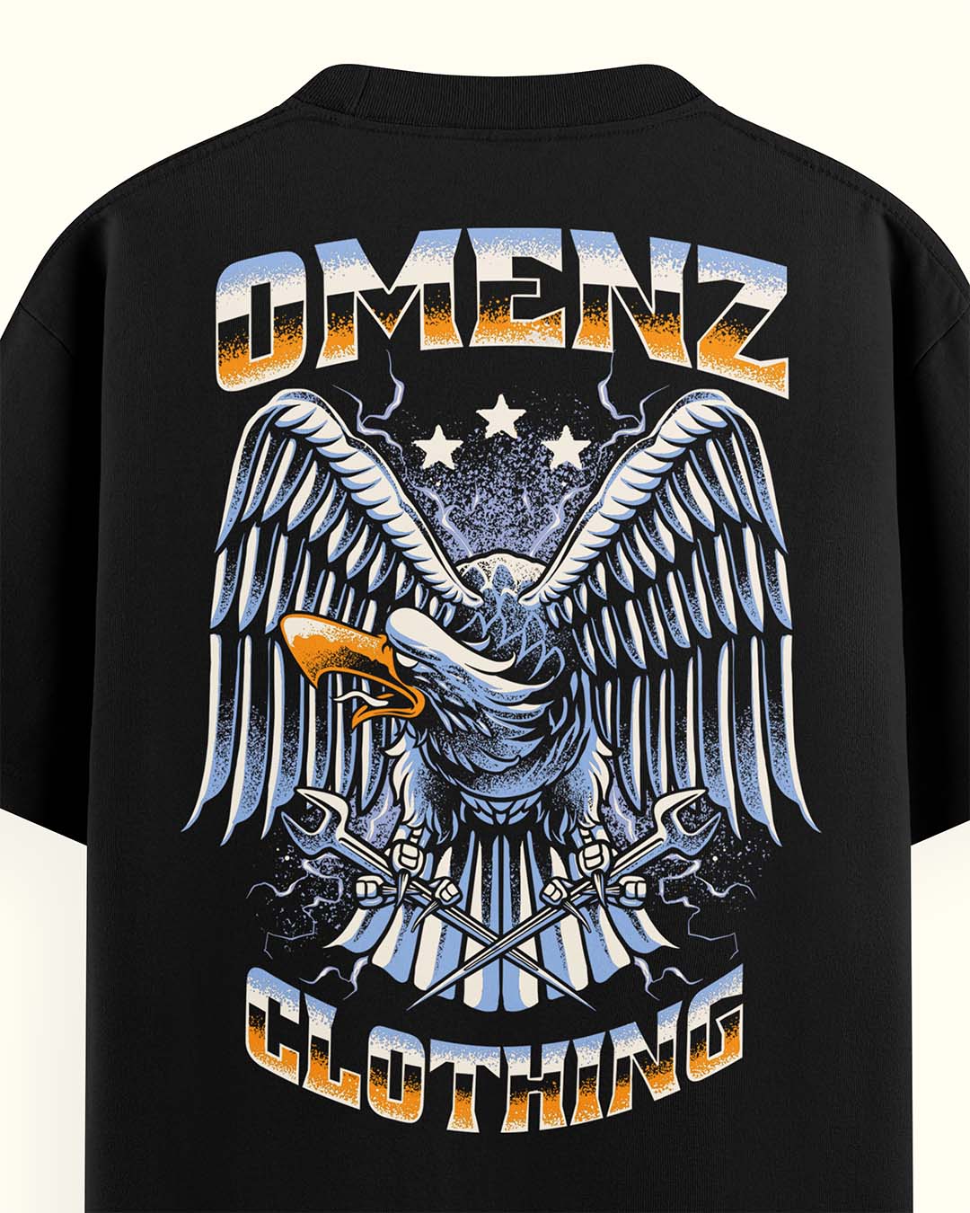 Omenz Liberty unisex t-shirt back print