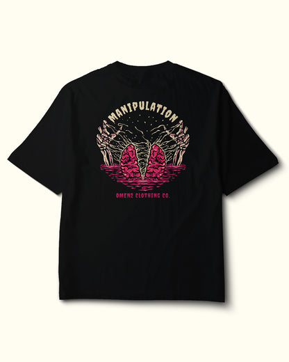 Manipulation | Women's Relaxed Tee Black/Storm