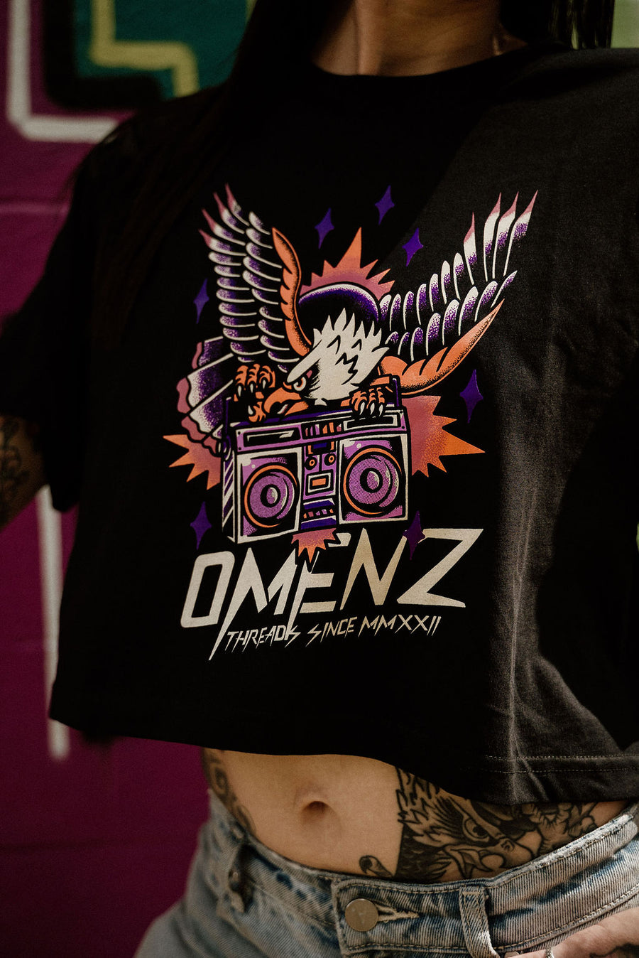 Amplify | Oversized Cropped Tee