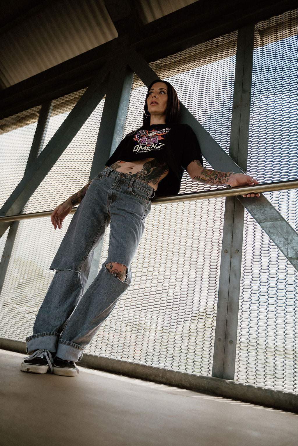 Amplify | Oversized Cropped Tee