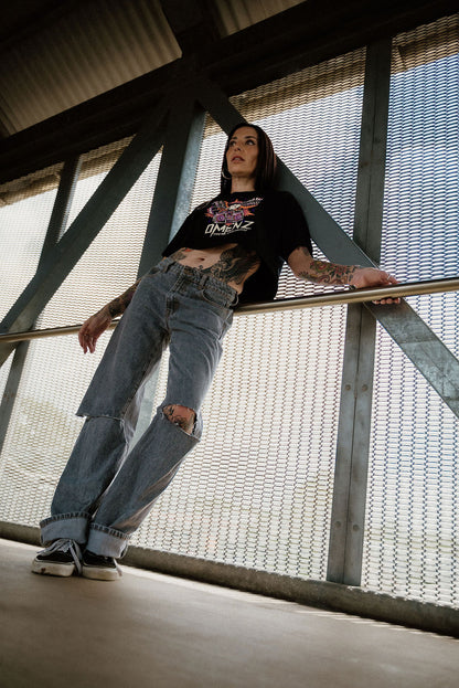 Amplify | Oversized Cropped Tee