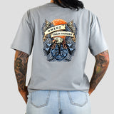 Omenz Clothing Co. Athletic Streetwear Train Harder Storm Women's Tee