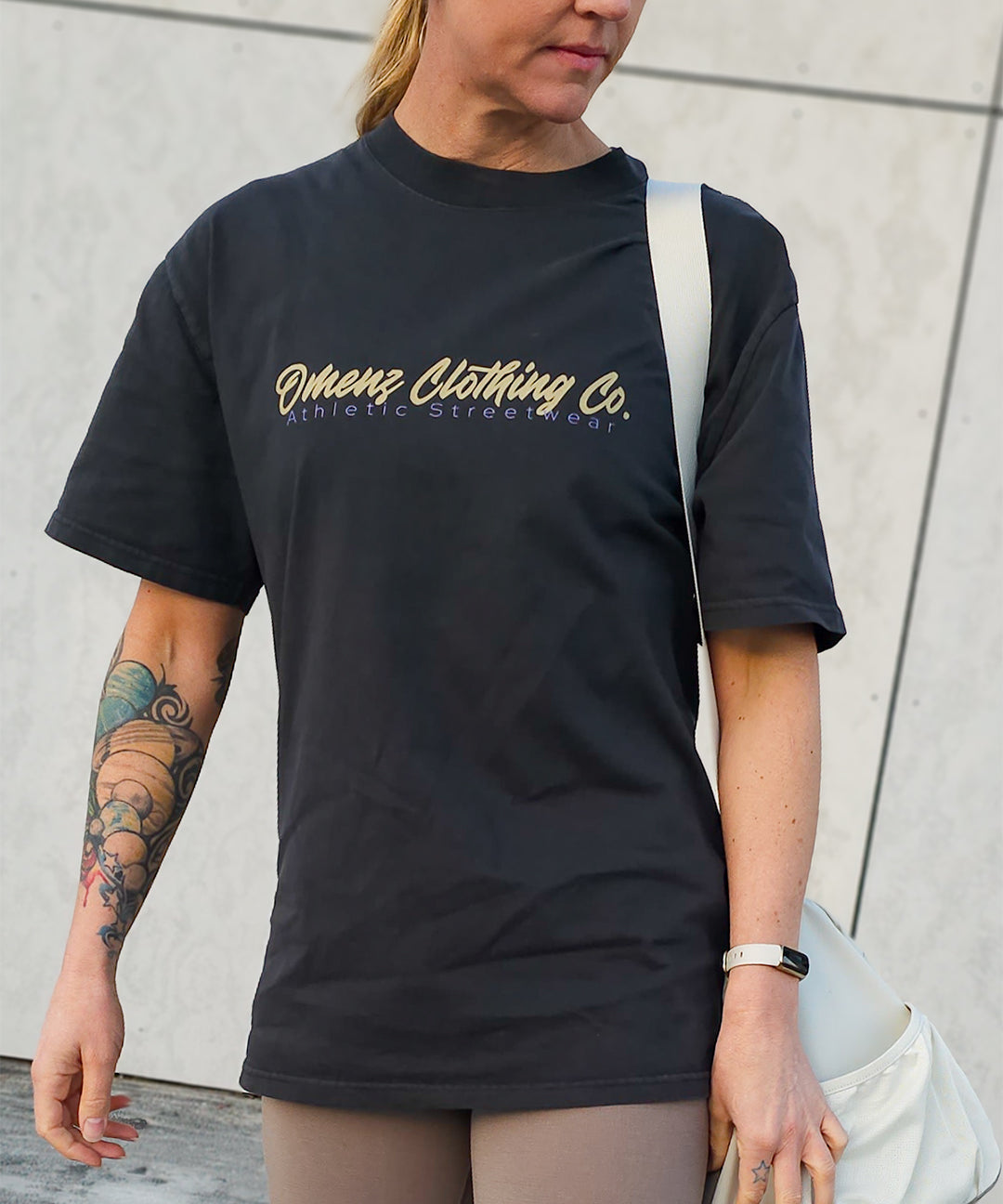 Omenz Athletic Streetwear Full Throttle Unisex Oversized Tee