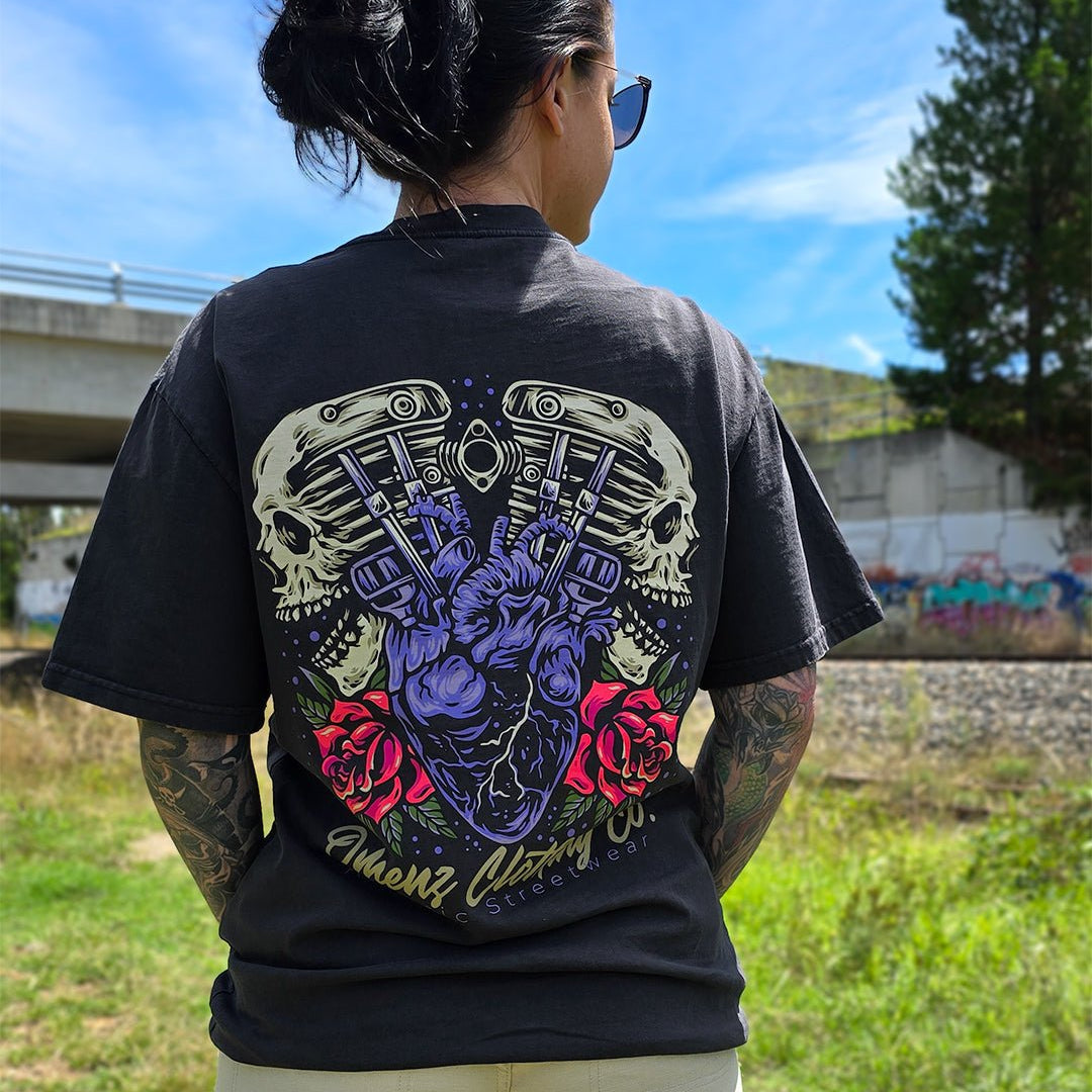 Full Throttle | Oversized Unisex Tee - Omenz Clothing Co.
