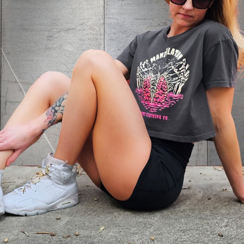 Manipulation | Women's Crop - Omenz Clothing Co.