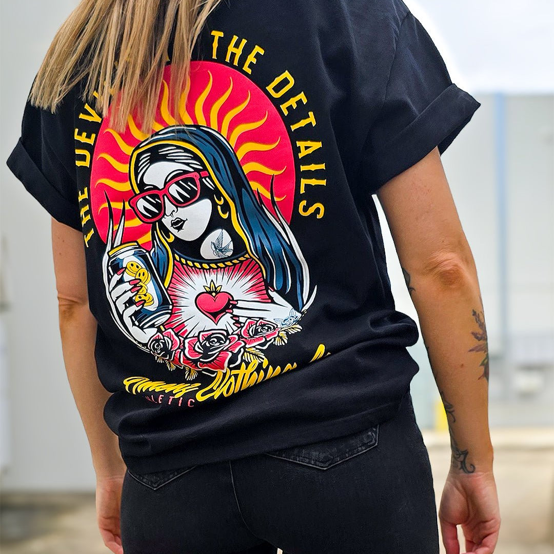 Maria | Oversized Unisex Tee - Omenz Clothing Co.