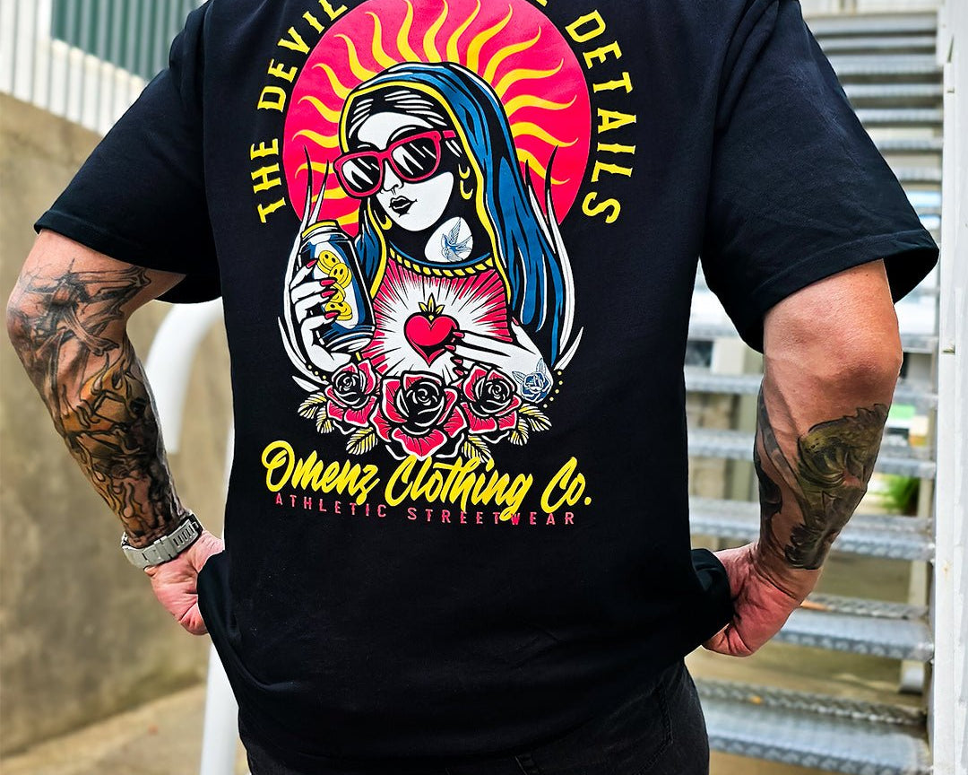 Maria | Oversized Unisex Tee - Omenz Clothing Co.
