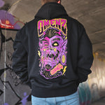 Omenz Menace Premium Oversized Heavyweight hood male model back view
