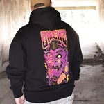 Omenz Menace Premium Oversized Heavyweight hood back view male model