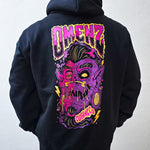 Omenz Menace Heavyweight Premium Oversized hood back view male model