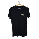 Omenz Clothing Co. Athletic Streetwear Power Unisex Black Tee