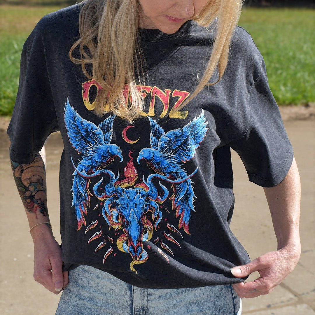 Reckoning | Oversized Unisex Tee - Omenz Clothing Co.