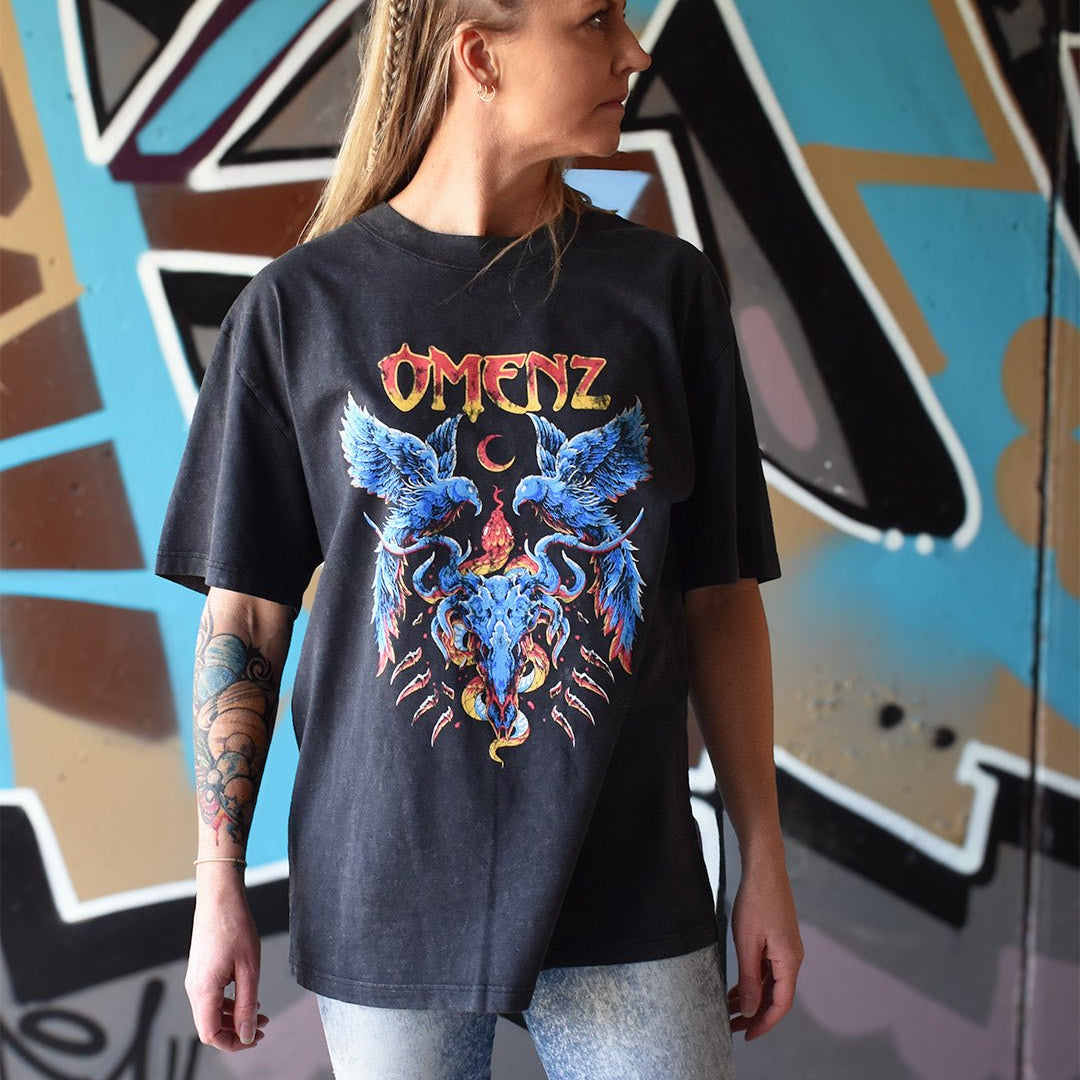 Reckoning | Oversized Unisex Tee - Omenz Clothing Co.