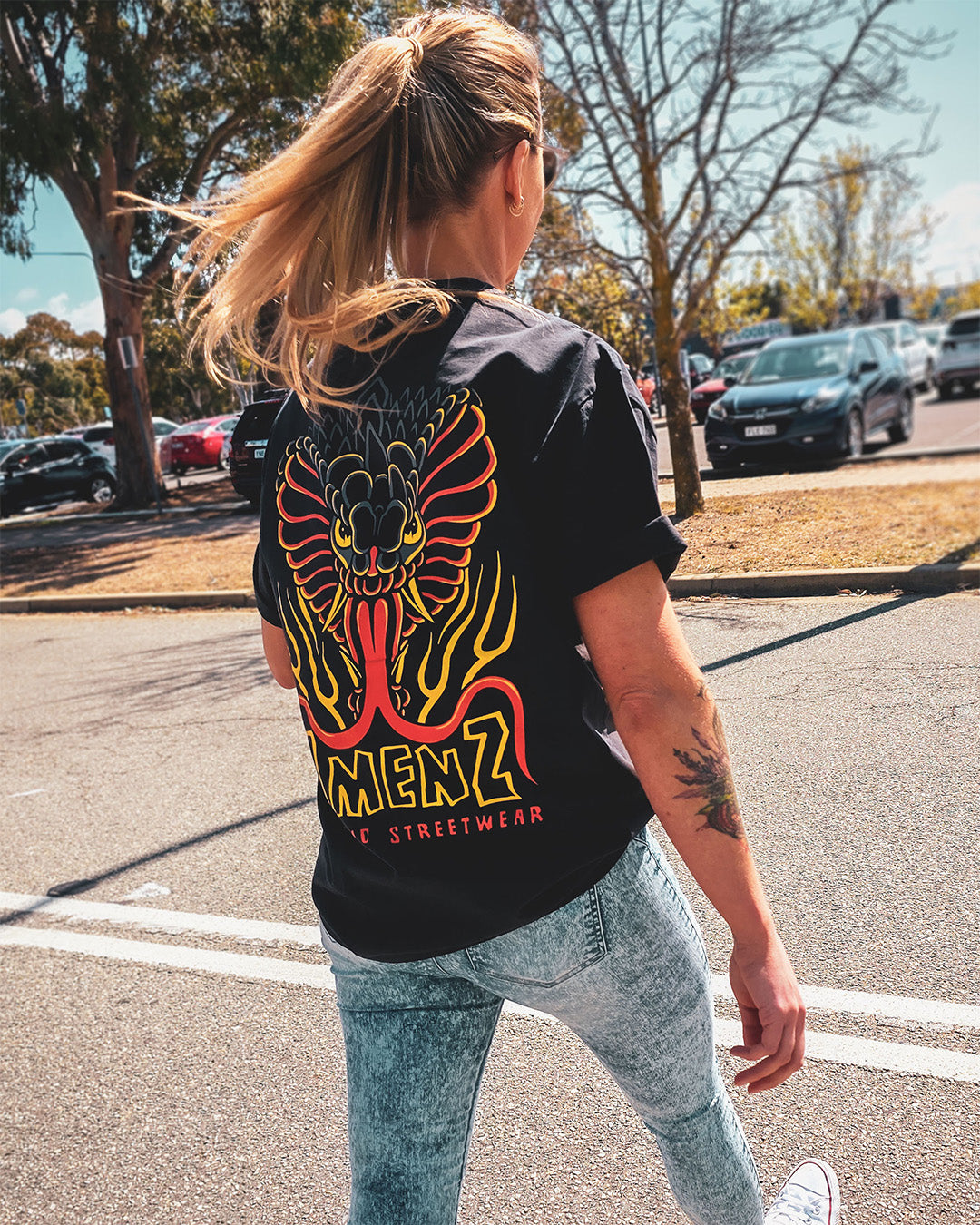 Omenz Athletic Streetwear Rival Unisex Oversized Tee