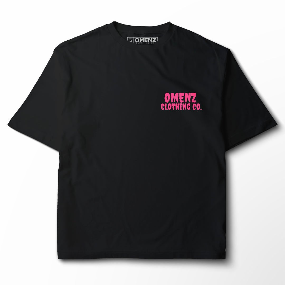 Manipulation | Women's Relaxed Tee Black/Storm - Omenz Clothing Co.