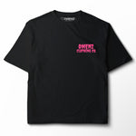 Manipulation | Women's Relaxed Tee Black/Storm - Omenz Clothing Co.
