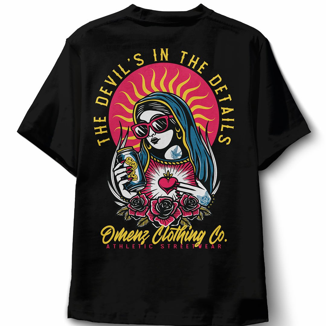 Maria | Oversized Unisex Tee - Omenz Clothing Co.