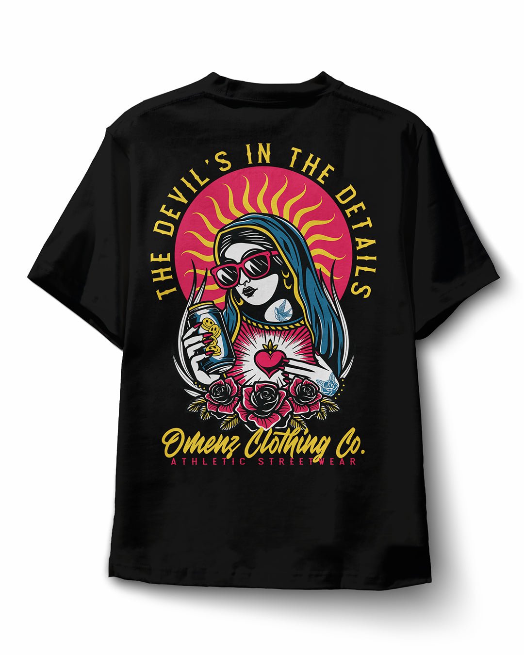 Maria | Oversized Unisex Tee - Omenz Clothing Co.