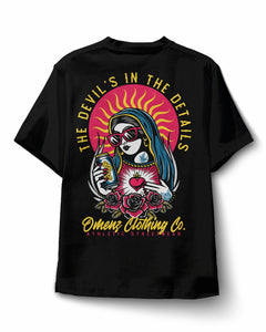 Maria | Oversized Unisex Tee - Omenz Clothing Co.