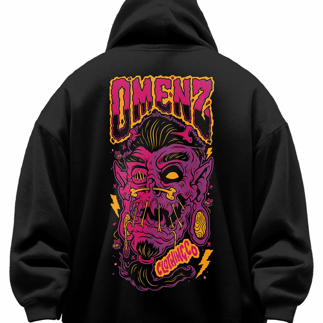 Menace | Oversized Heavy Hood - Omenz Clothing Co.