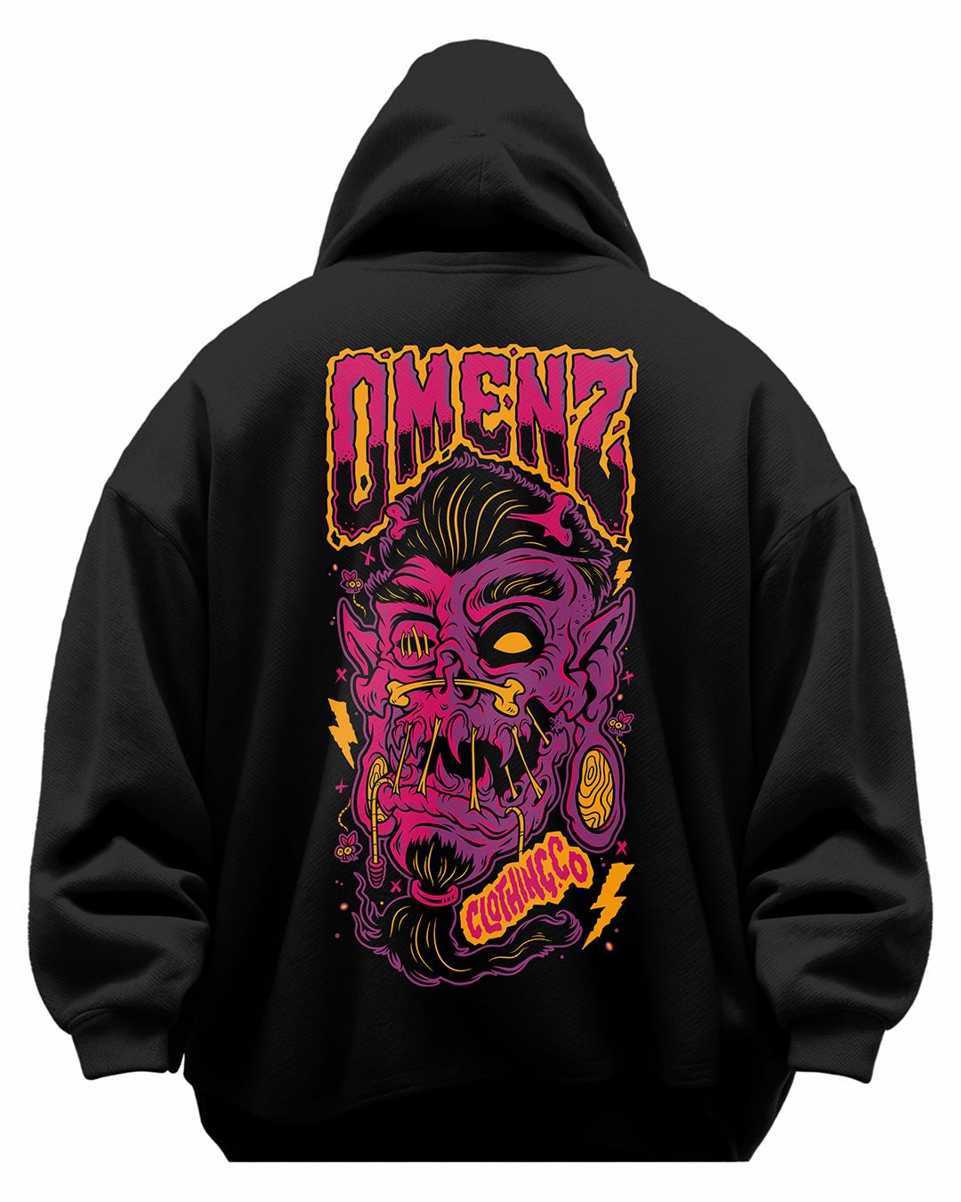 Menace | Oversized Heavy Hood - Omenz Clothing Co.