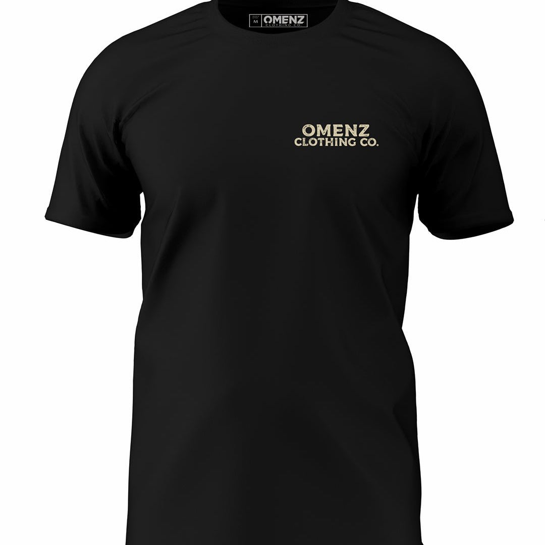 Power Tee | Athletic Unisex Tee Black - Omenz Clothing Co.