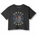 Power | Women's Crop - Omenz Clothing Co.