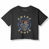 Power | Women's Crop - Omenz Clothing Co.