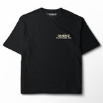 Power | Women's Relaxed Tee Black/Storm - Omenz Clothing Co.