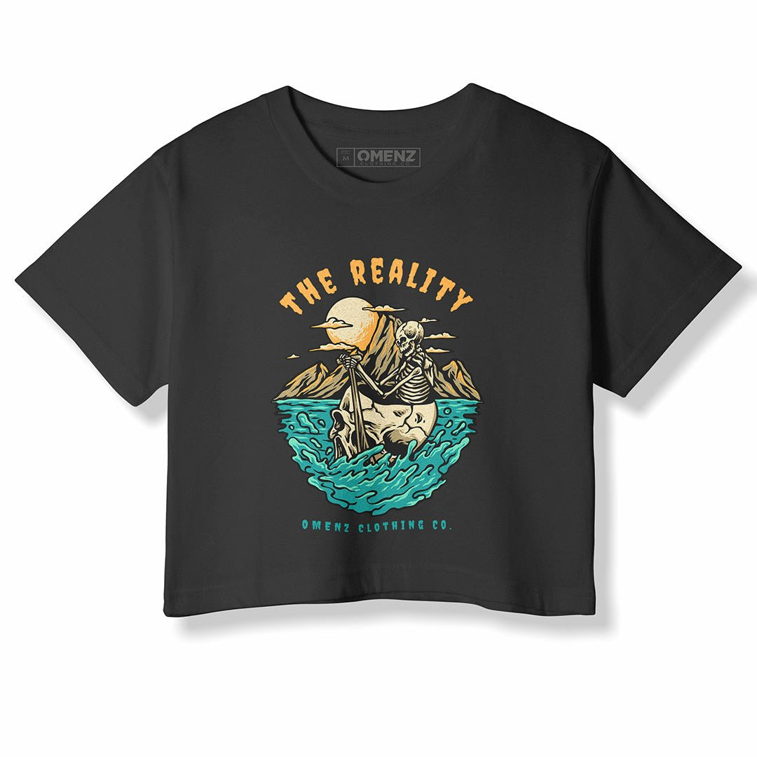Reality | Women's Crop - Omenz Clothing Co.