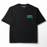 Reality | Women's Relaxed Tee Black/Storm - Omenz Clothing Co.