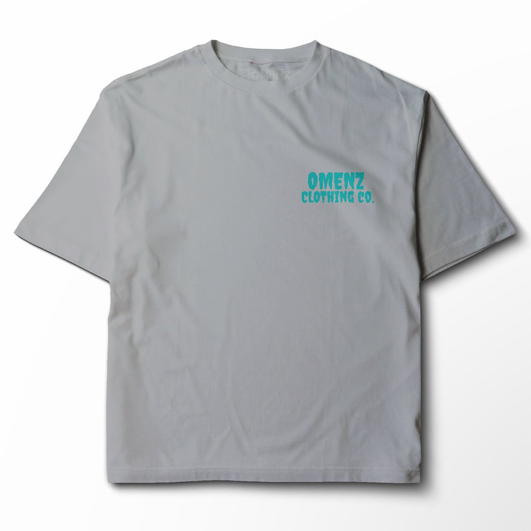 Reality | Women's Relaxed Tee Black/Storm - Omenz Clothing Co.