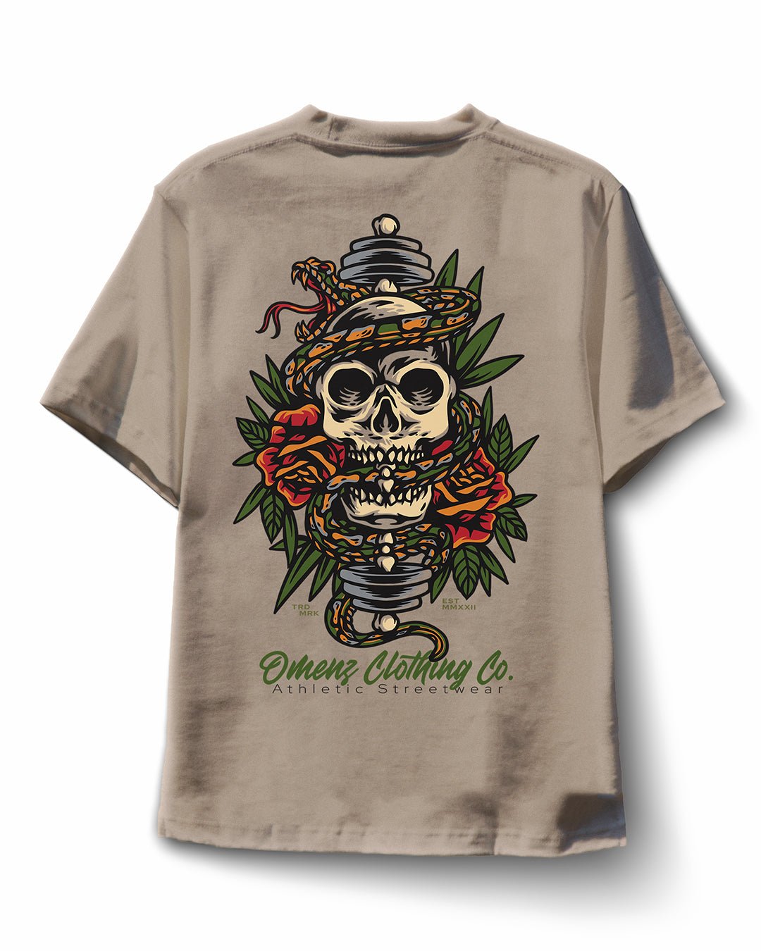 Strike Hard | Oversized Unisex Tee - Omenz Clothing Co.