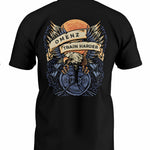 Train Harder | Athletic Unisex Tee Black - Omenz Clothing Co.