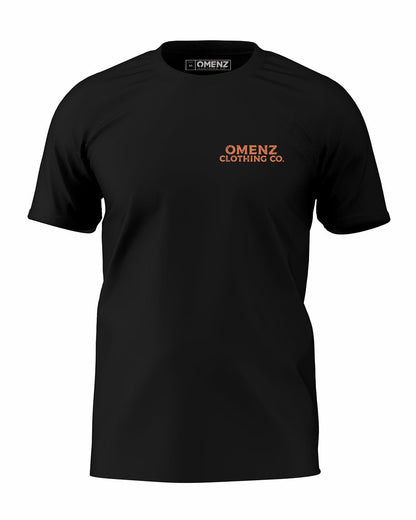 Train Harder | Athletic Unisex Tee Black - Omenz Clothing Co.