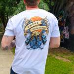 Train Harder | Athletic Unisex Tee White - Omenz Clothing Co.