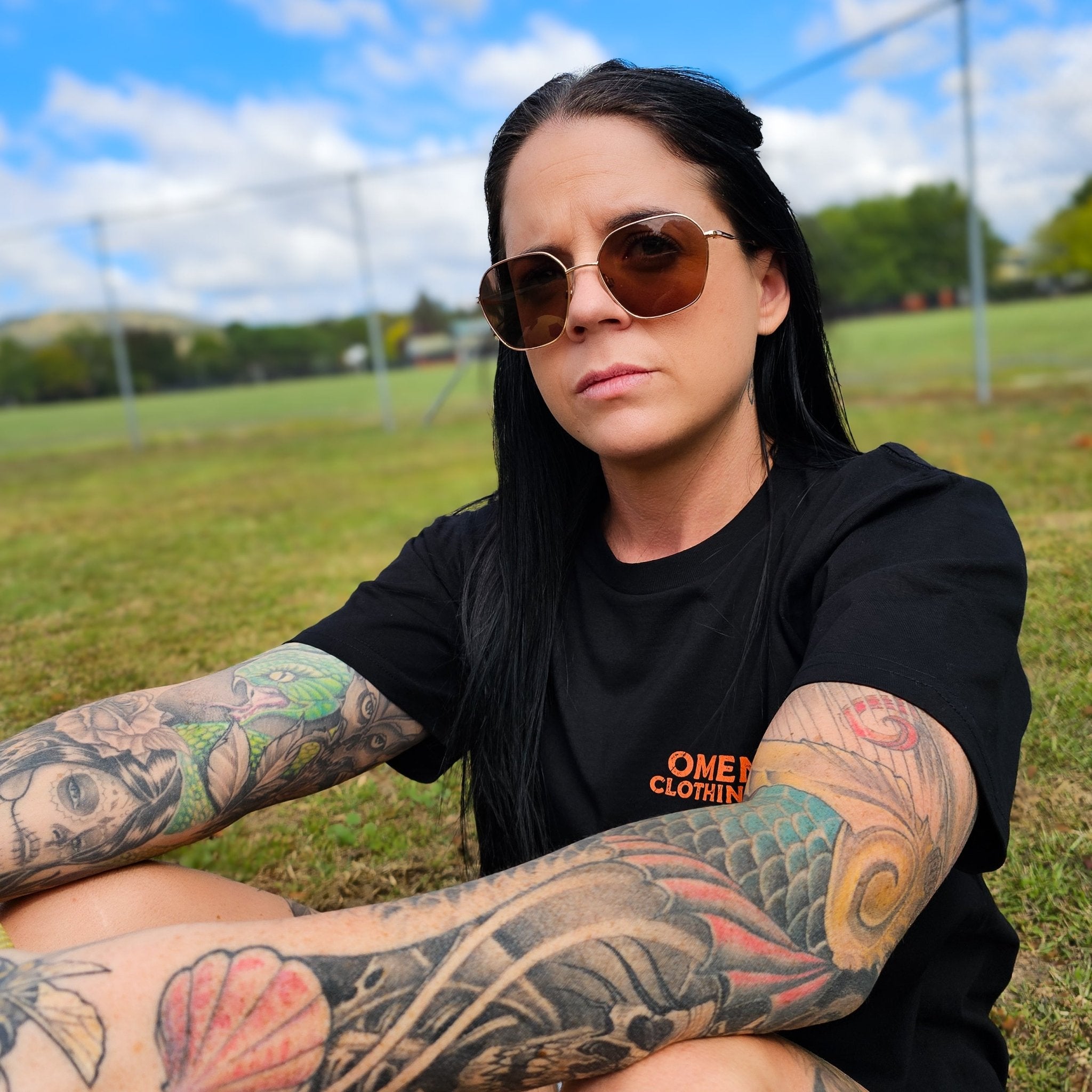 Train Harder | Athletic Unisex Tee Black - Omenz Clothing Co.