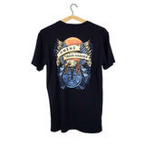 Omenz Clothing Co. Athletic Streetwear Train Harder Unisex Black Tee